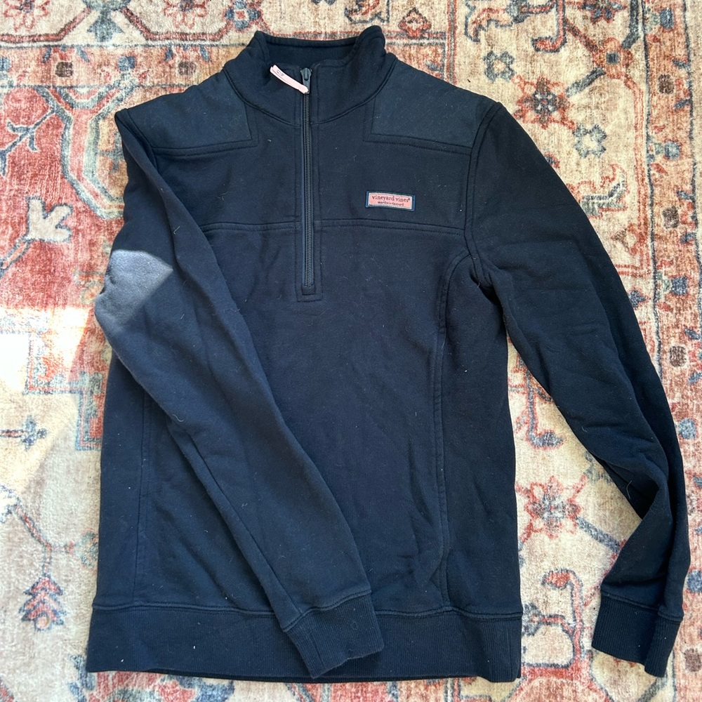 Vineyard Vines Navy Quarter-Zip